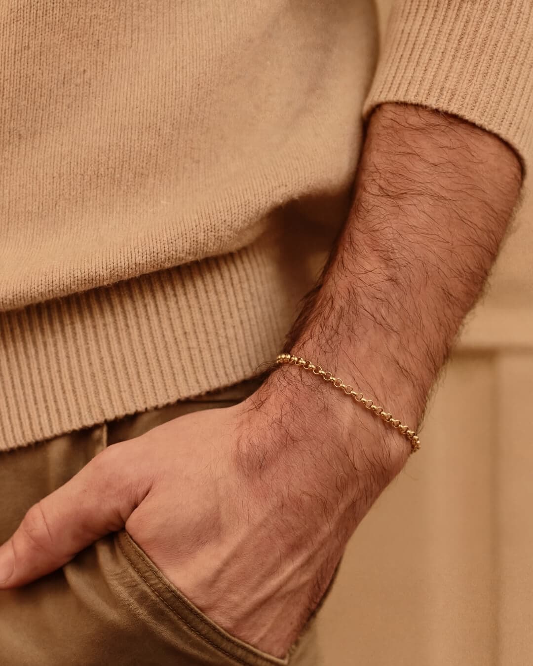 Rolo Bracelet worn on man