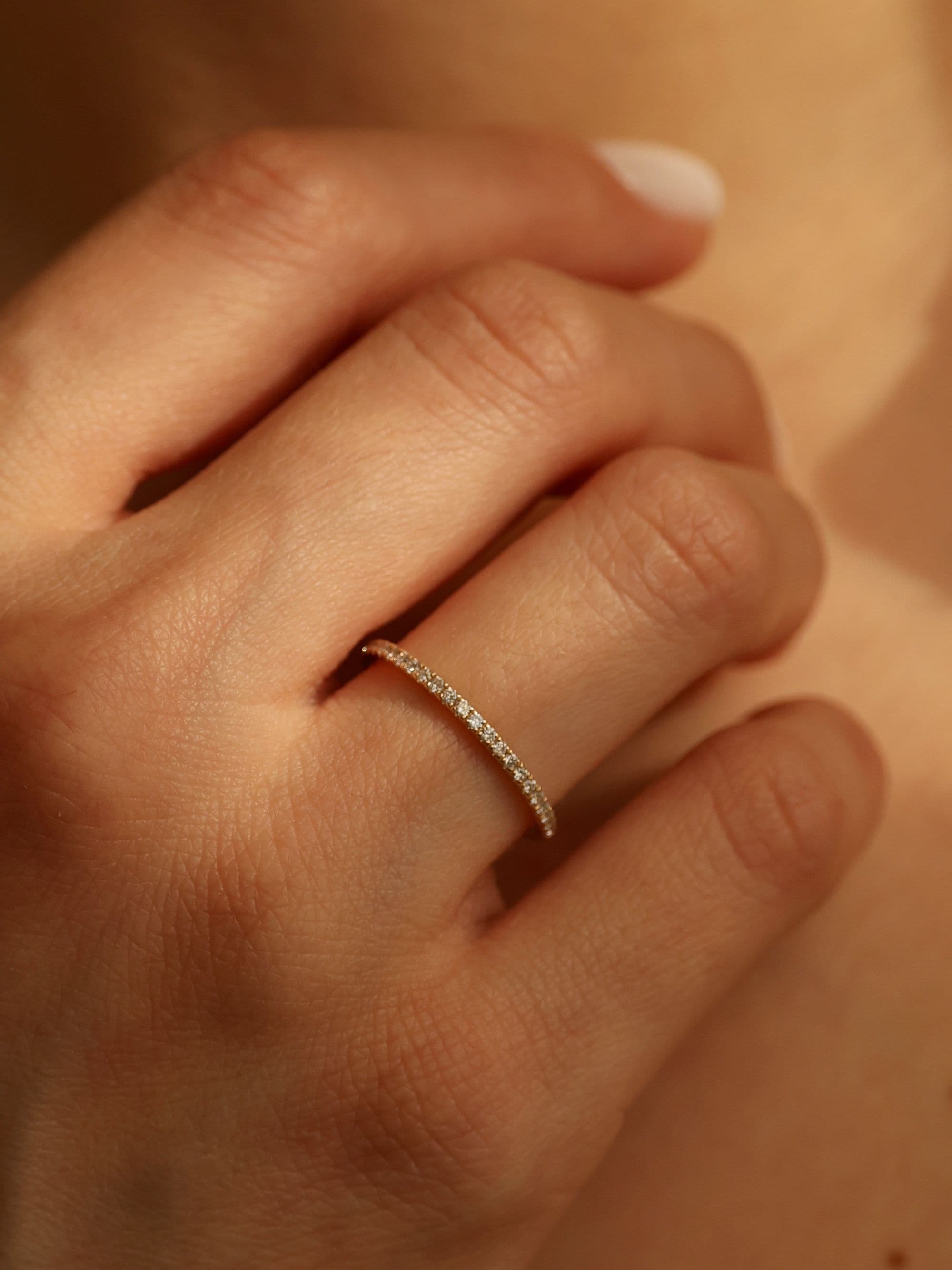 Eternity Ring on hand