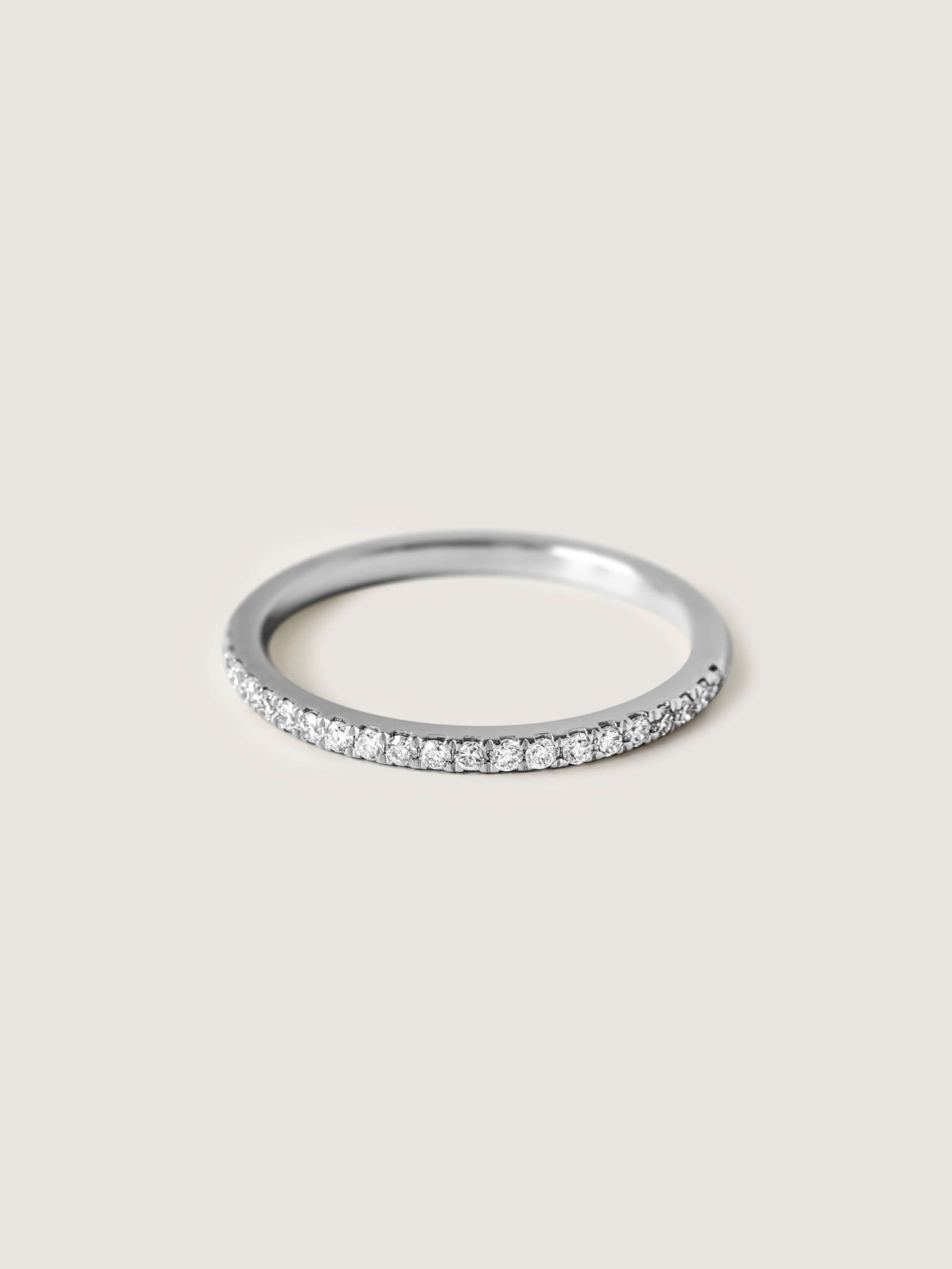 Eternity Ring in white gold