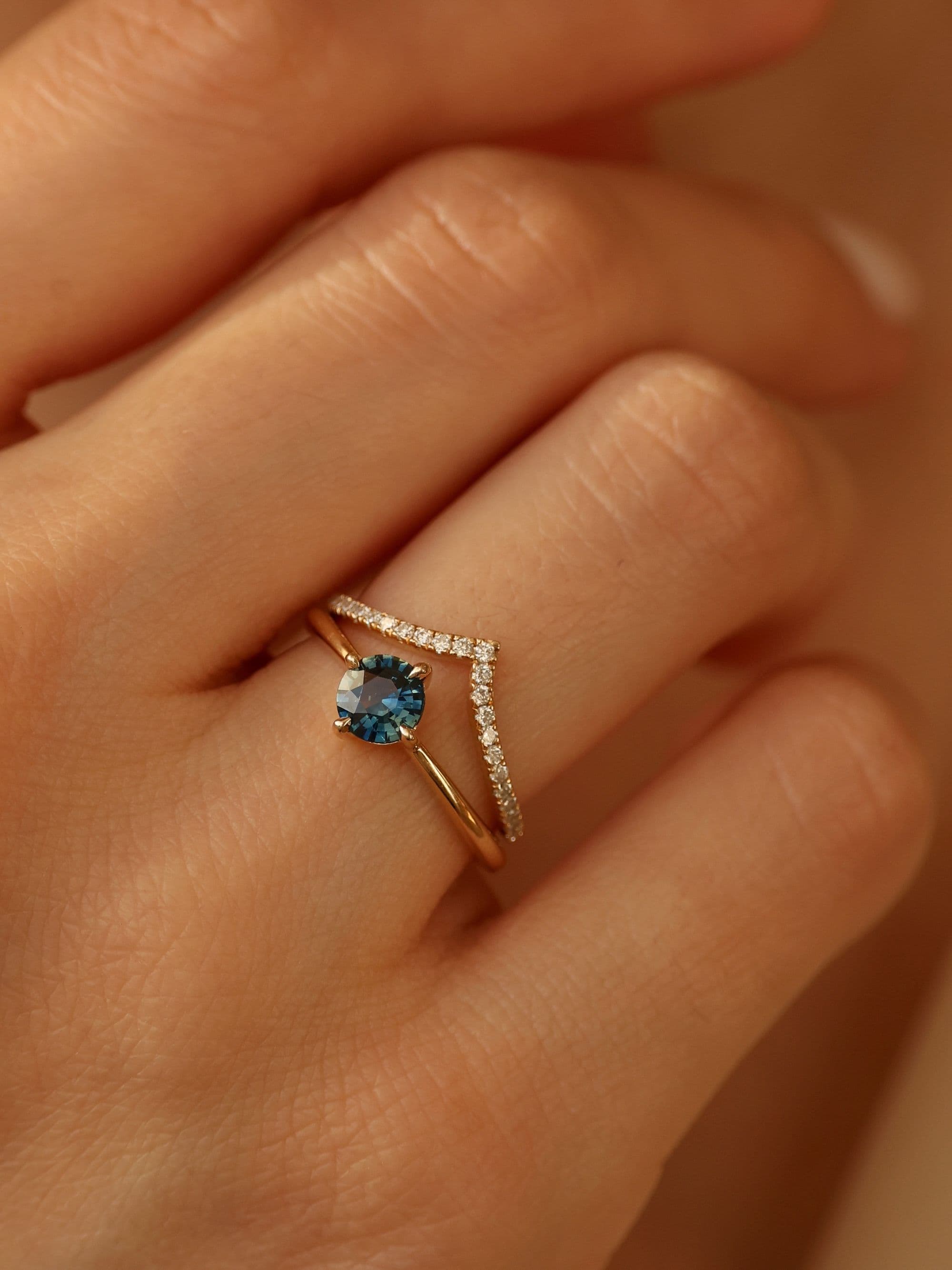 Women's Symbol Pavé Ring detail