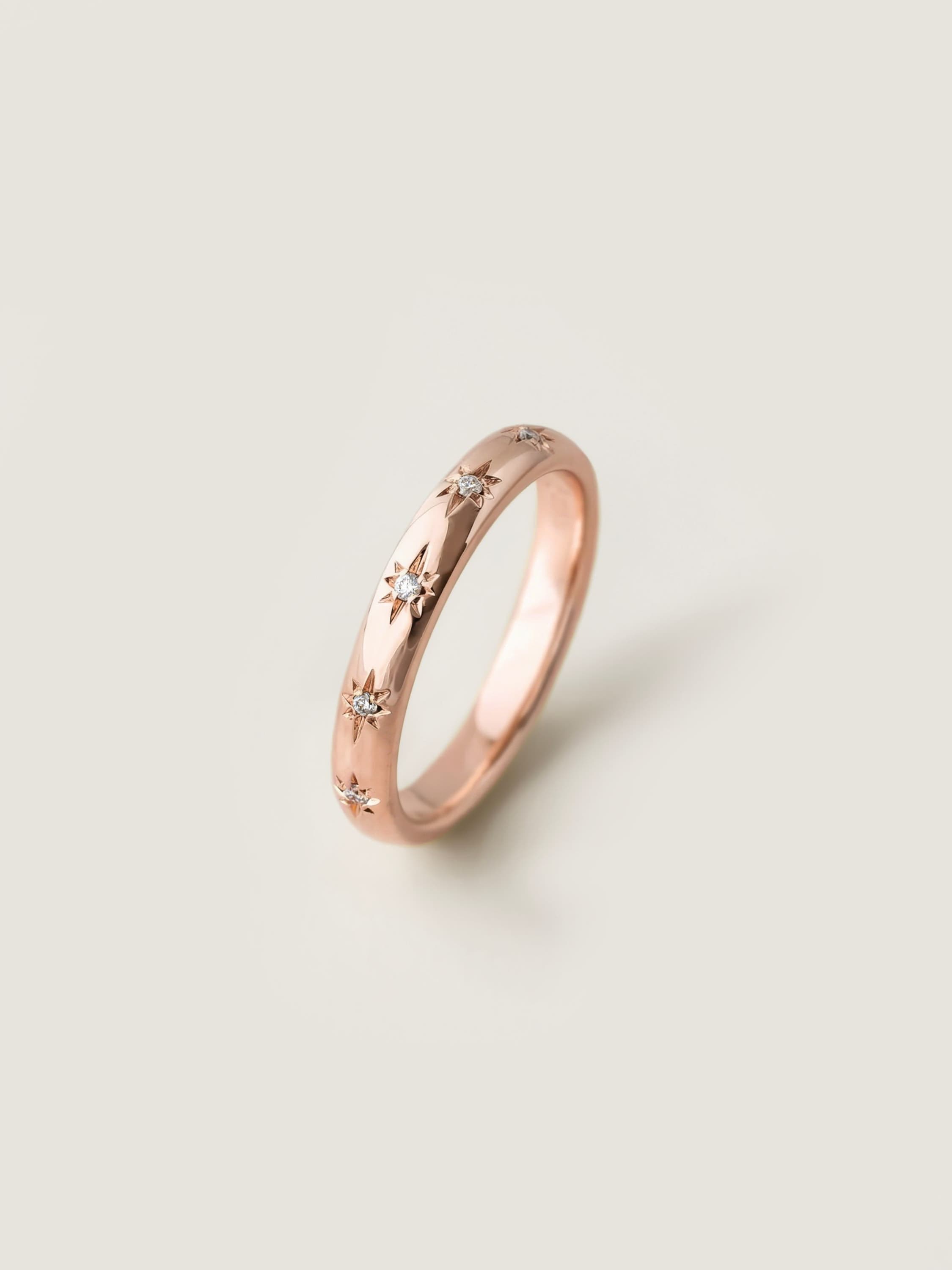 Stella Ring in Rose Gold